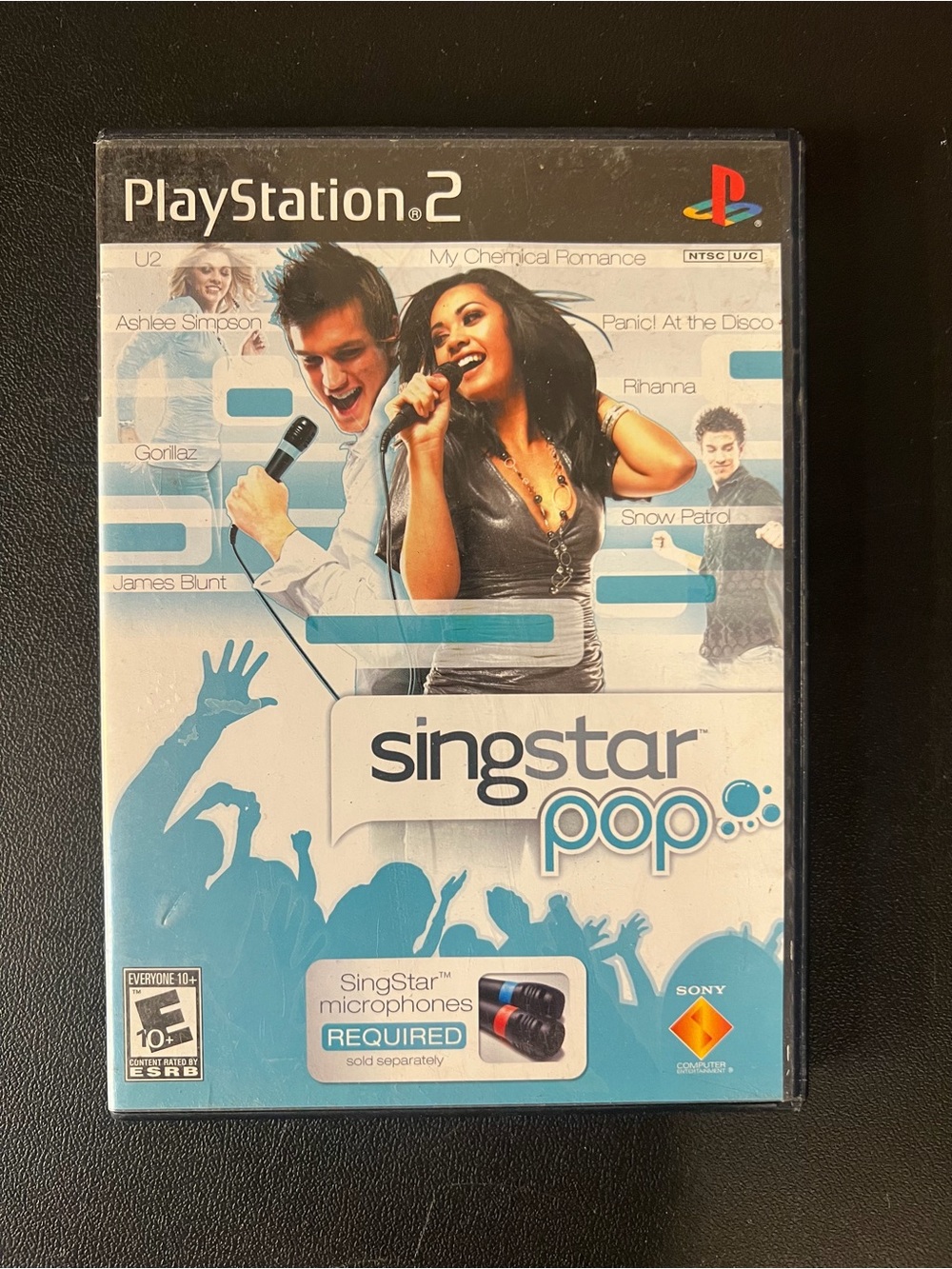 SingStar: Pop (Sony PlayStation 2, 2007) CIB